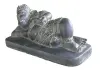  Product image 2 of the product “Ganesh, reclining, 20 cm H, cast stone, antique finish ”